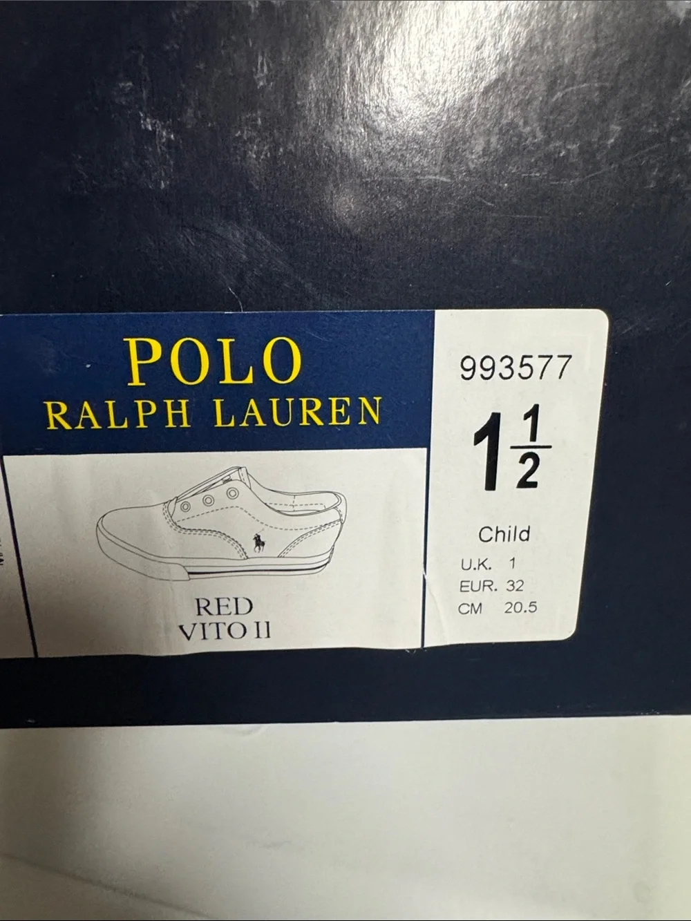 Ralph Lauren Red Canvas Low-Top Sneakers with White Sole
